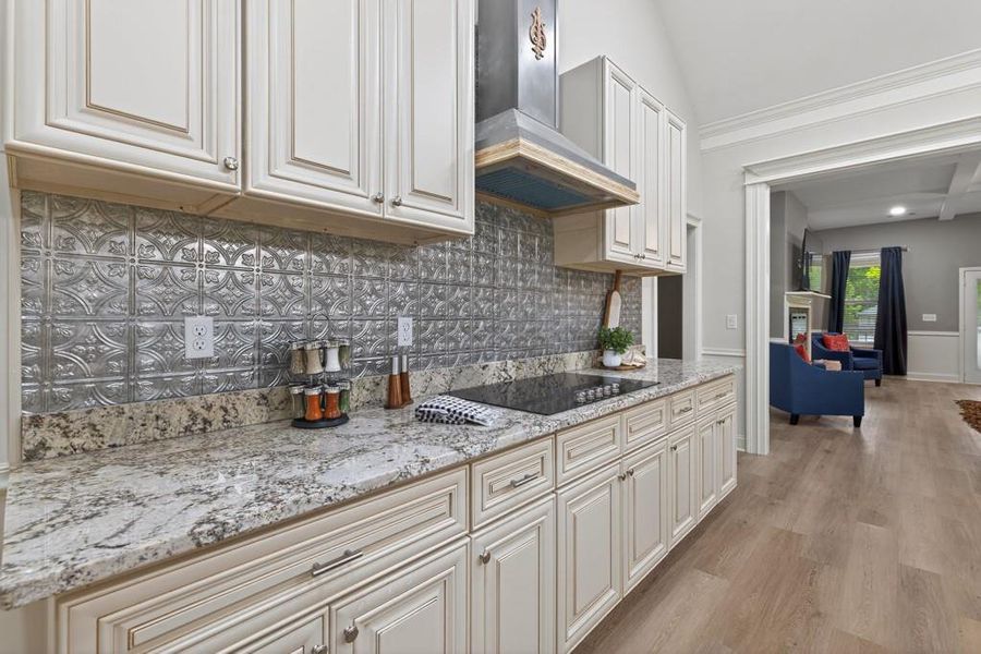 Furnished interior view inside a new home in , Oxford (Image 52).
