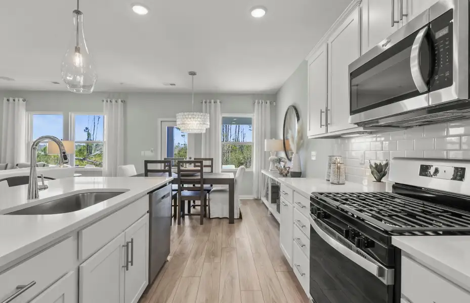 Furnished interior view inside a new home in Solserra, Shallotte (Image 6).