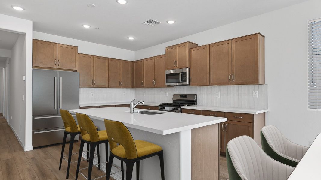 Furnished interior view inside a new home in The Ridge at Sienna Hills, Buckeye (Image 16).