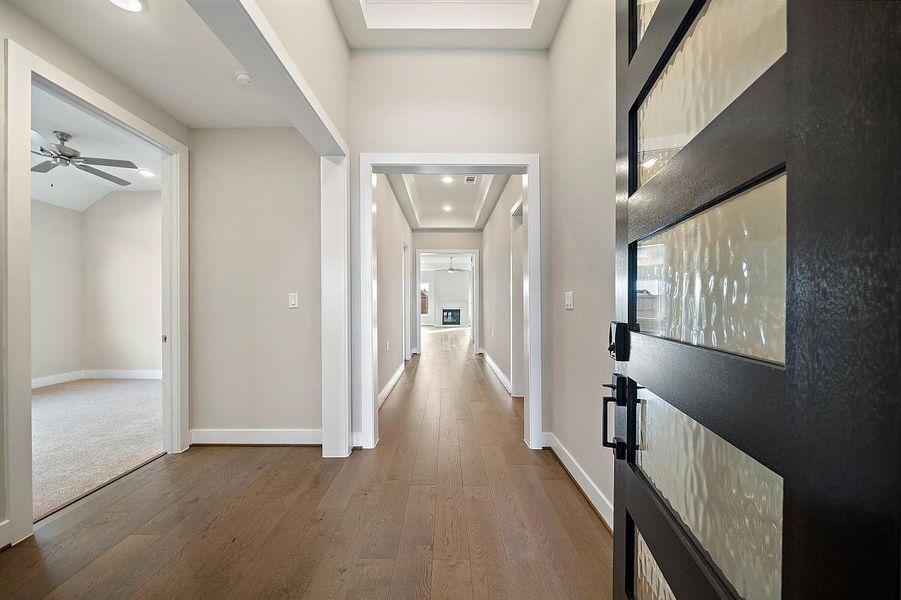 Representative unfurnished interior of a home built from the Waterlily by Caldwell Homes in Chambers Creek, Willis (Image 26). Representative unfurnished interior of a home built from the Waterlily by Caldwell Homes in Chambers Creek, Willis (Image 26).