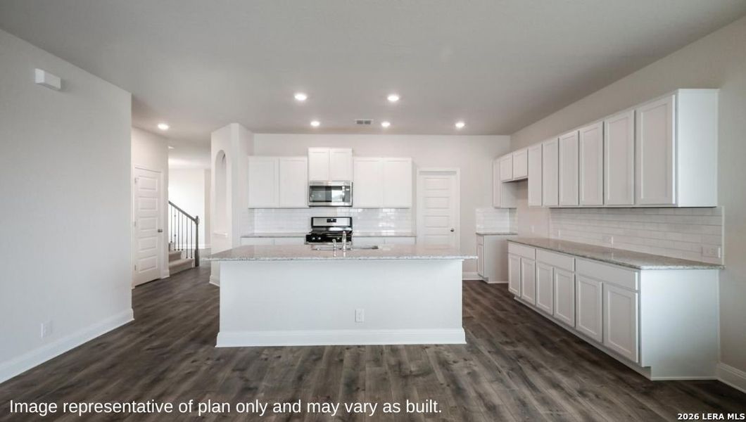 Furnished interior view inside a new home in Veranda, San Antonio (Image 4).