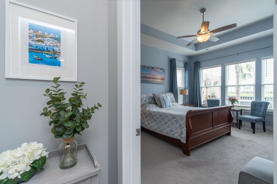 Furnished interior view inside a new home in Carnes Crossroads, Summerville (Image 17).