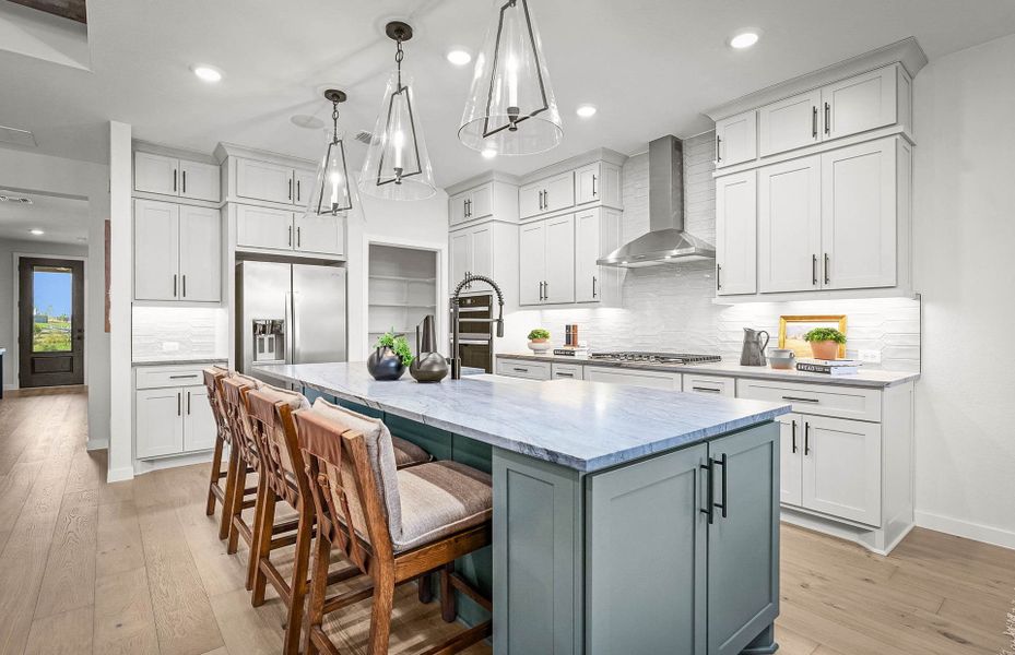 Representative furnished interior of a home built from the Prestige by Del Webb in Sun City Texas, Georgetown (Image 18).