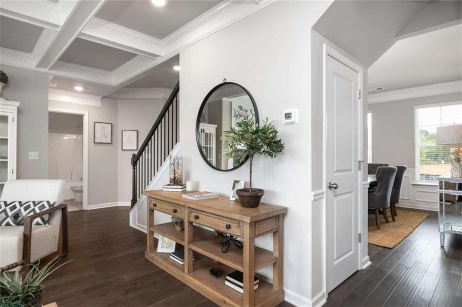 Furnished interior view inside a new home in Kingsmere Estates, Loganville (Image 8).