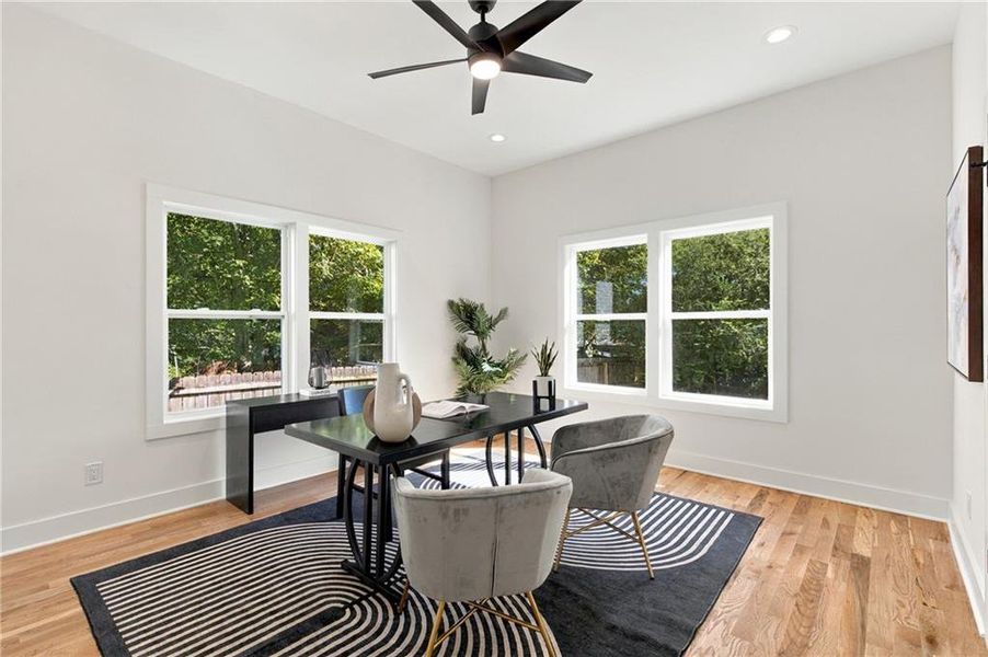 Furnished interior view inside a new home in , Avondale Estates (Image 23).