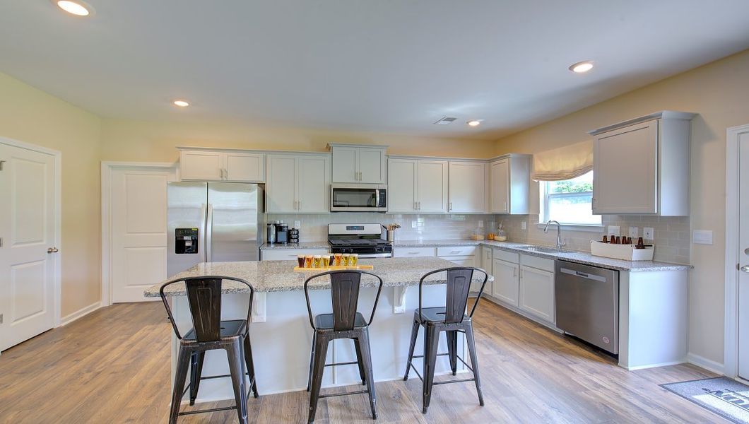 Furnished interior view inside a new home in Valleywood Farms, Waynesville (Image 5).