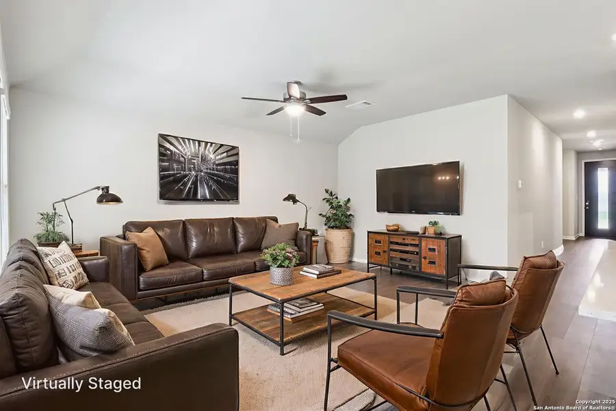 Furnished interior view inside a new home in Kallison Ranch, San Antonio (Image 5). Furnished interior view inside a new home in Kallison Ranch, San Antonio (Image 5).