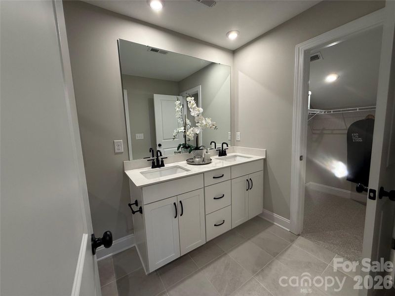 Furnished interior view inside a new home in The Townes at Wade Ardrey, Charlotte (Image 33).