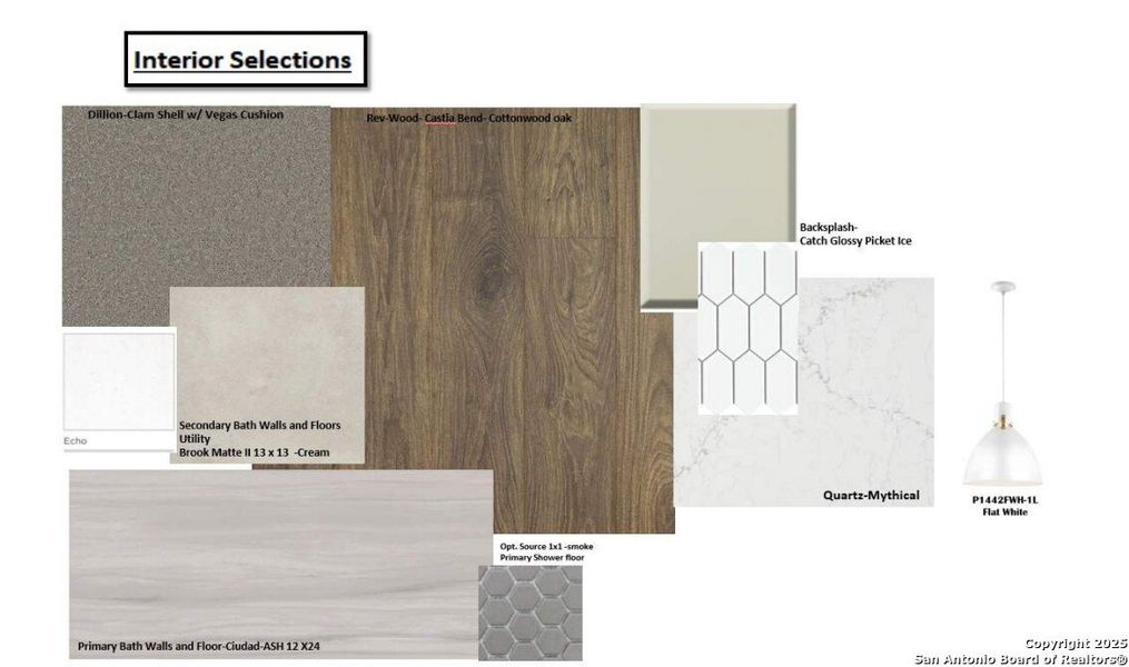 Sample of building materials used in homes in Veramendi, New Braunfels (Image 5). Sample of building materials used in homes in Veramendi, New Braunfels (Image 5).