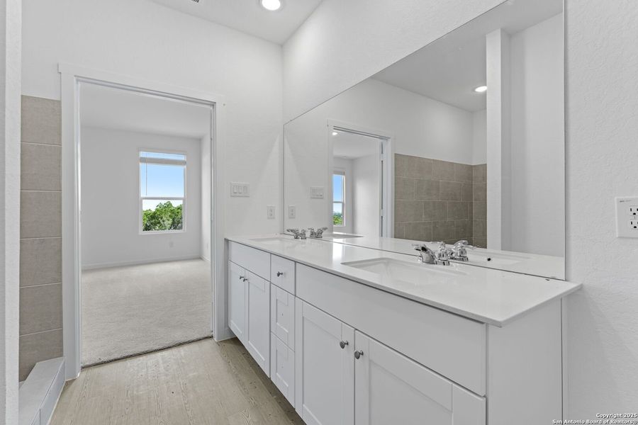 Furnished interior view inside a new home in Waterwheel: Coastline Collection, San Antonio (Image 6).