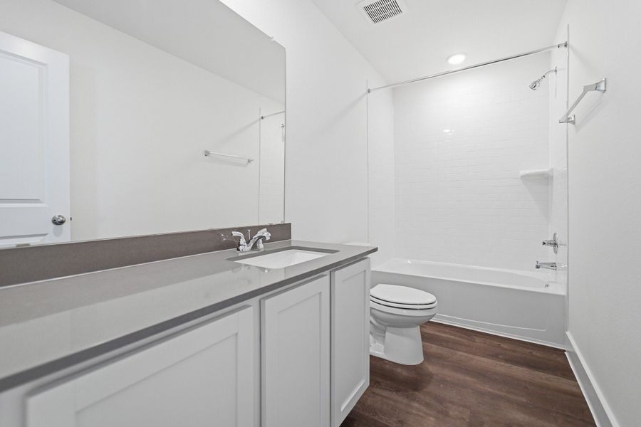 Furnished interior view inside a new home in Austin Point, Richmond (Image 14).