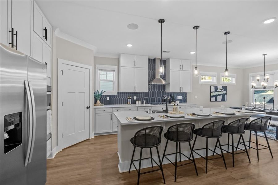 Representative furnished interior of a home built from the Audrey II by Great Southern Homes in Collins Cove, Chapin (Image 13).