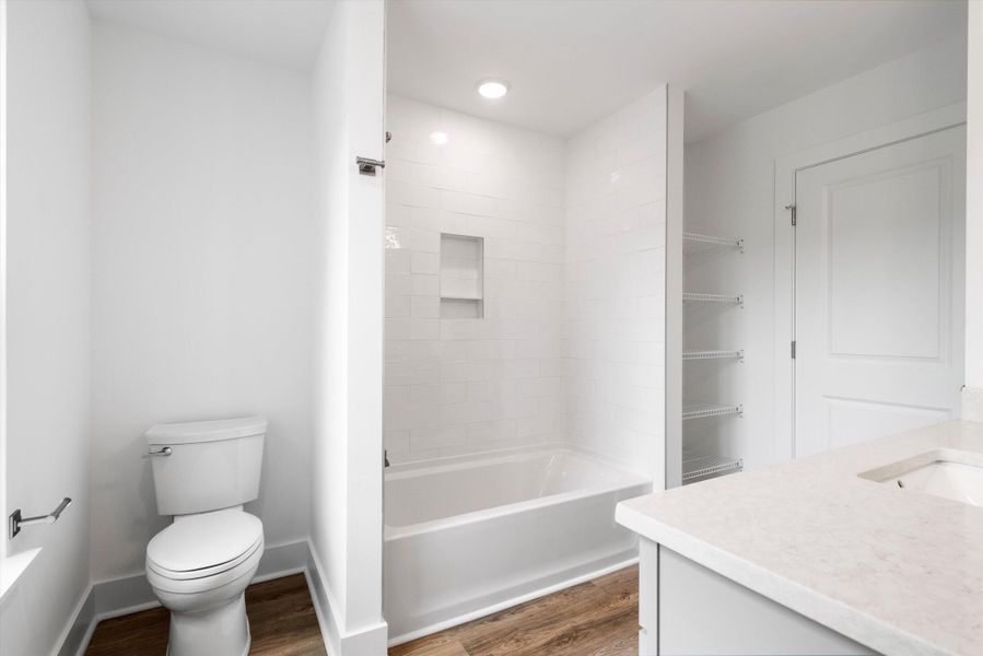 Furnished interior view inside a new home in , Charleston (Image 9).