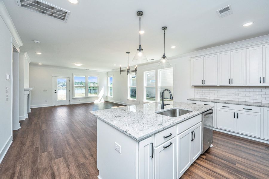 Furnished interior view inside a new home in , Ridgeville (Image 10).