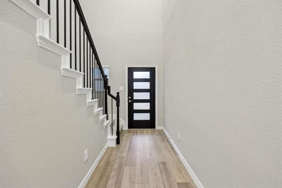 Spacious, unfurnished interior of a new home in Parks at Foster Crossing - Spring Series, Anna (Image 31). Spacious, unfurnished interior of a new home in Parks at Foster Crossing - Spring Series, Anna (Image 31).