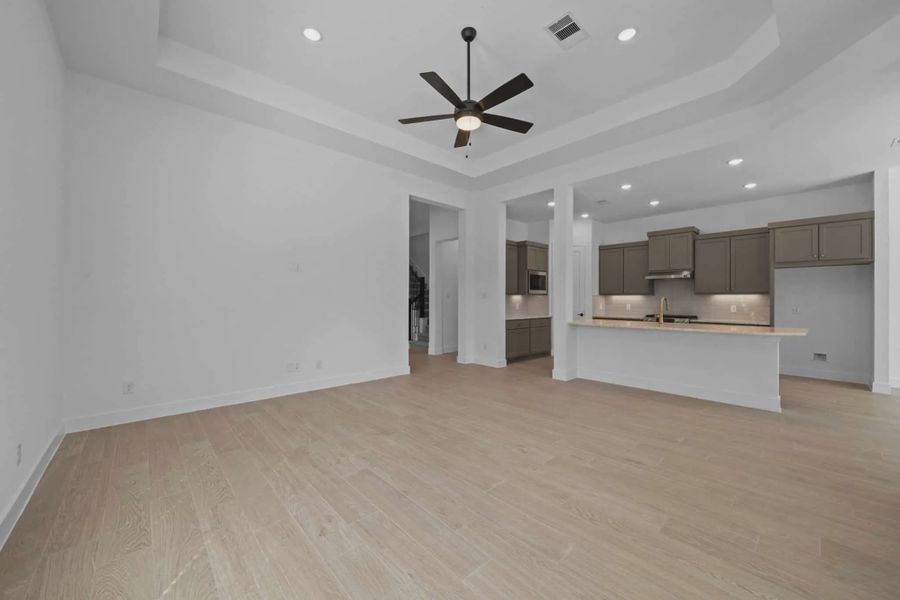 Spacious, unfurnished interior of a new home in The Woodlands Hills, Willis (Image 11).