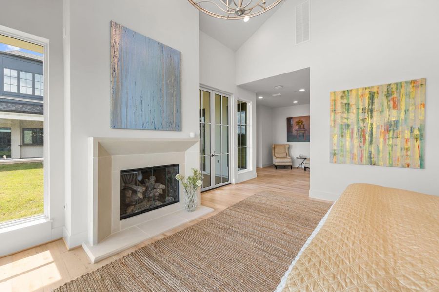 Furnished interior view inside a new home in , Katy (Image 16). Furnished interior view inside a new home in , Katy (Image 16).