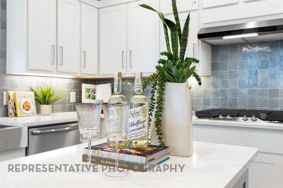 Close-up of interior finishes inside a home in Heritage Ranch, Sherman (Image 18).