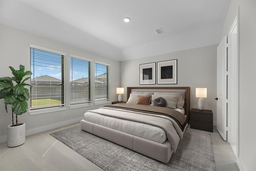 Furnished interior view inside a new home in Audubon, Magnolia (Image 15).