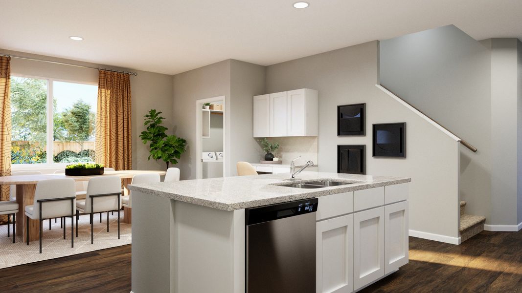 Images are a model representation and may depict options and upgrades not featured on the home available for purchase.