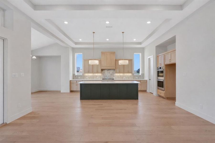 Furnished interior view inside a new home in , Aledo (Image 6).