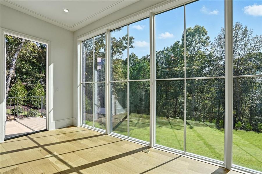 Exterior details and patio area of a home in , Roswell (Image 4). Exterior details and patio area of a home in , Roswell (Image 4).