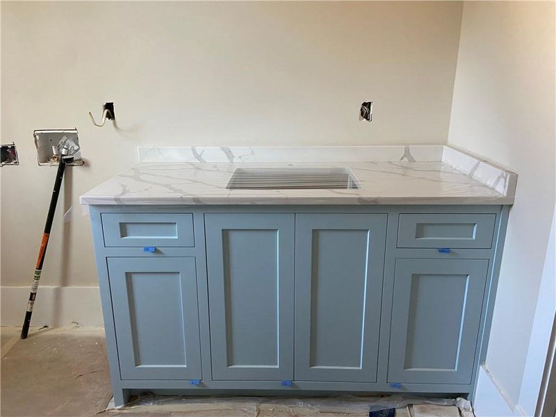 In-progress construction of a new home in , Acworth, GA (Image 63).