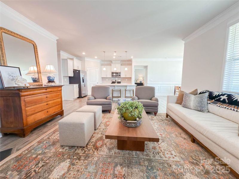 Furnished interior view inside a new home in Brookside, Troutman (Image 10).