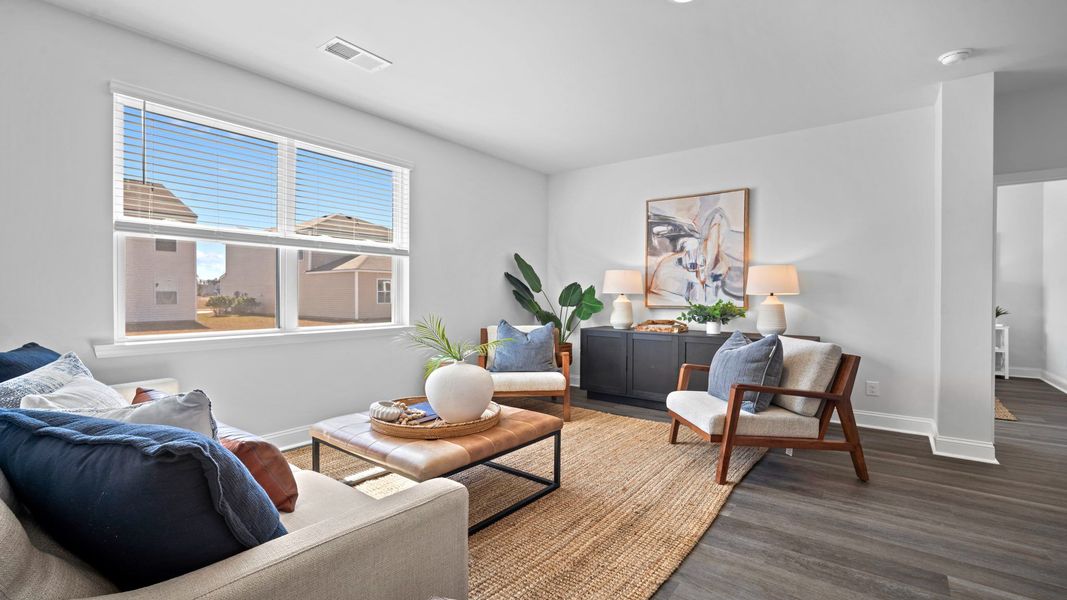 Furnished interior view inside a new home in The Pines at New Hampstead, Savannah (Image 7).