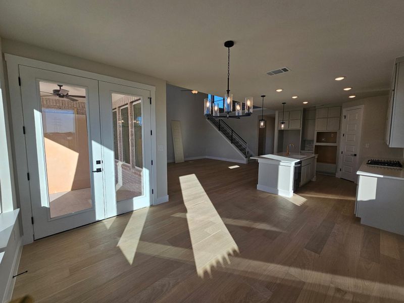 Spacious, unfurnished interior of a new home in Blackhawk in Pflugerville, Pflugerville (Image 13).