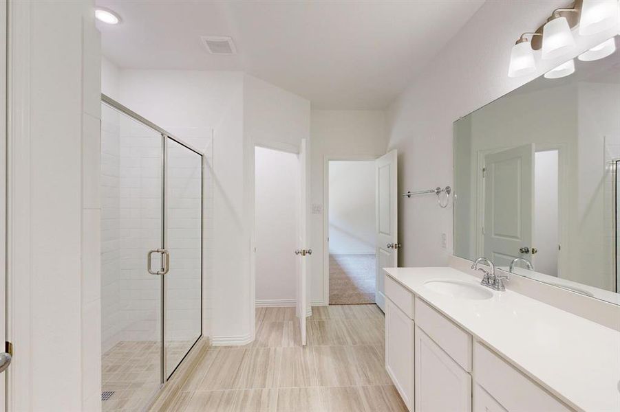 Furnished interior view inside a new home in Tarrytown, Crowley (Image 10). Furnished interior view inside a new home in Tarrytown, Crowley (Image 10).