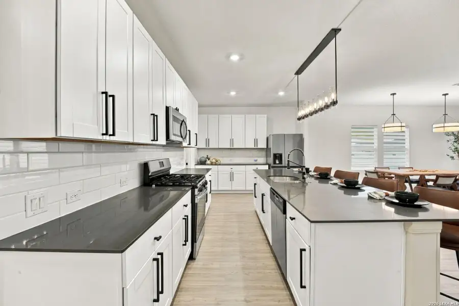 Furnished interior view inside a new home in Sage Meadows, St. Hedwig (Image 17).