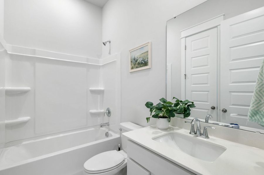 Furnished interior view inside a new home in Carnes Crossroads, Summerville (Image 11). Furnished interior view inside a new home in Carnes Crossroads, Summerville (Image 11).