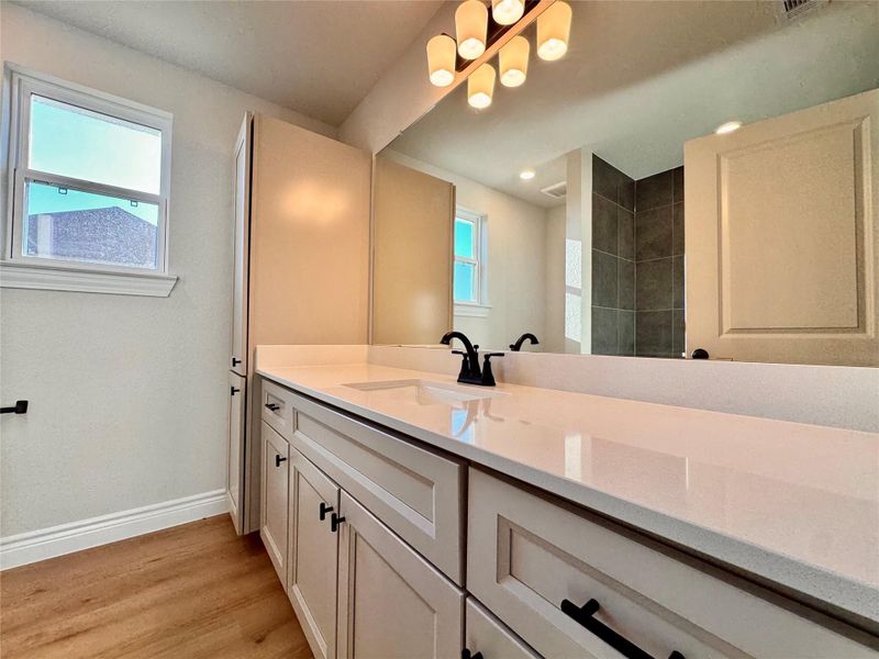 Furnished interior view inside a new home in Lexington Heights, Willis (Image 12).