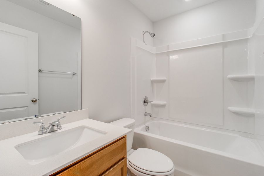 Furnished interior view inside a new home in Astoria, Columbia (Image 11).
