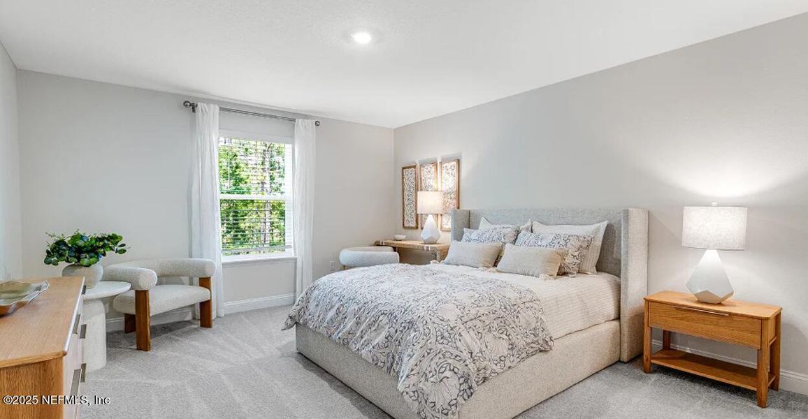 Furnished interior view inside a new home in Russell Retreat, Green Cove Springs (Image 14).