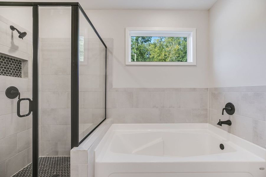 Furnished interior view inside a new home in LOVVORN ESTATES, Carrollton (Image 30).