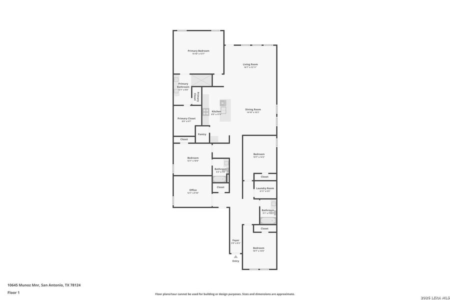 2D floor plan layout of this home in Espada, San Antonio, TX (Image 3). 2D floor plan layout of this home in Espada, San Antonio, TX (Image 3).