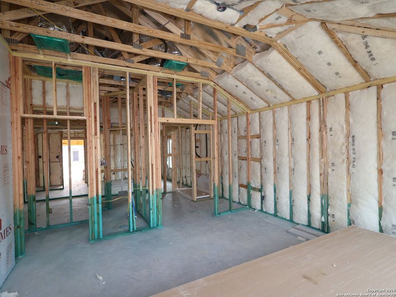 In-progress construction of a new home in Greenspoint Heights, Seguin, TX (Image 18).