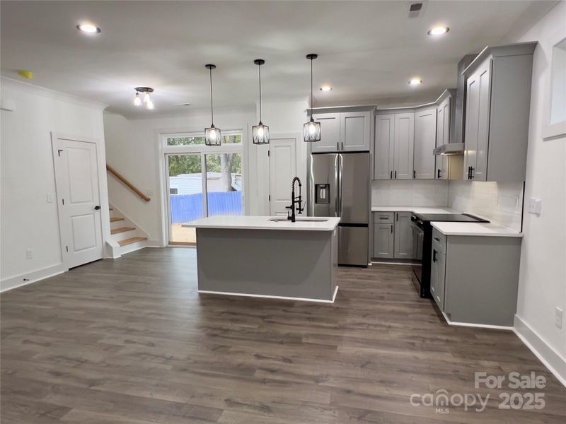 Furnished interior view inside a new home in , Charlotte (Image 3). Furnished interior view inside a new home in , Charlotte (Image 3).