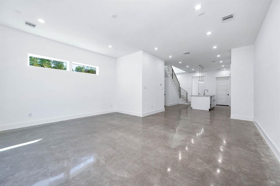 Spacious, unfurnished interior of a new home in , Houston (Image 25). Spacious, unfurnished interior of a new home in , Houston (Image 25).