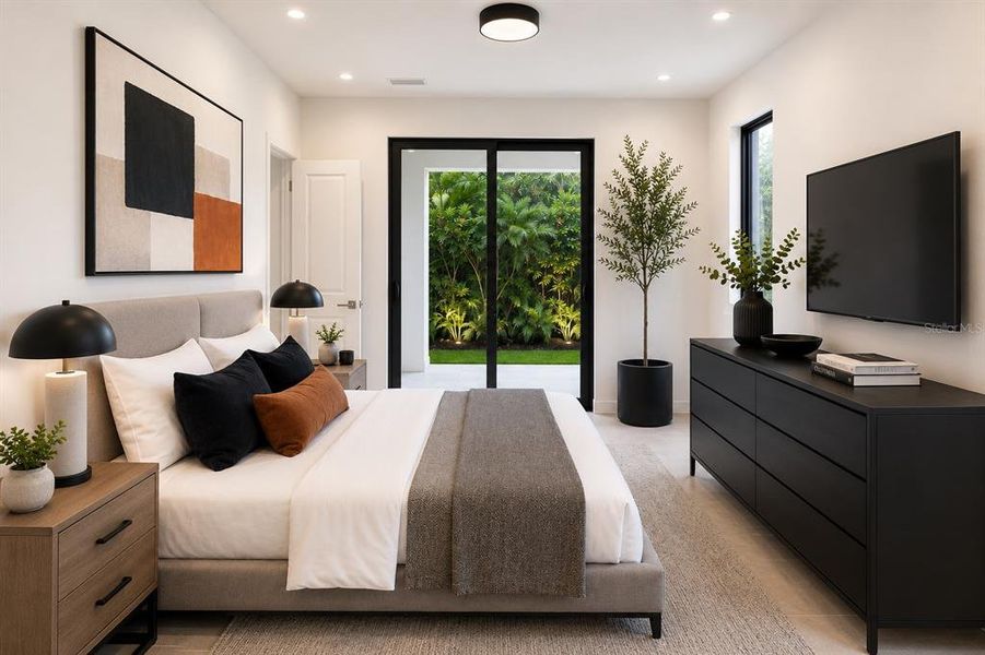 Furnished interior view inside a new home in , Port Charlotte (Image 10).