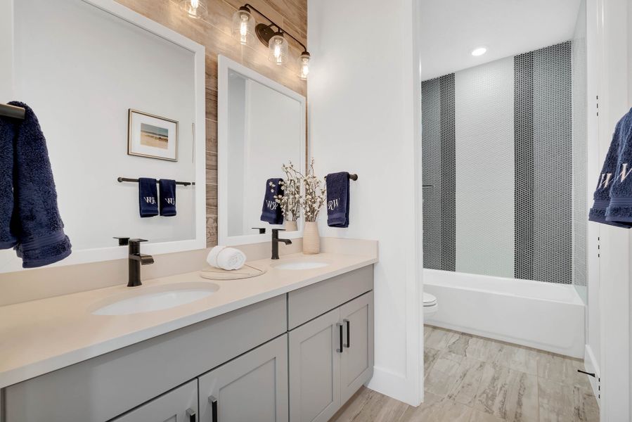 Representative furnished interior of a home built from the Eliot by Rockwell Homes in Northlake at Ovation, Winter Garden (Image 47). Representative furnished interior of a home built from the Eliot by Rockwell Homes in Northlake at Ovation, Winter Garden (Image 47).