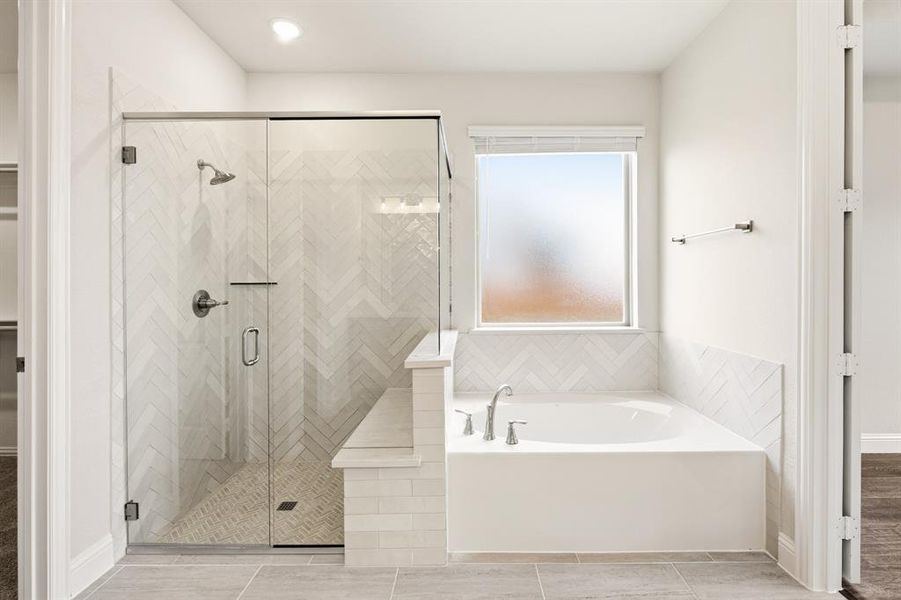 Furnished interior view inside a new home in Hayes Crossing, Midlothian (Image 15).