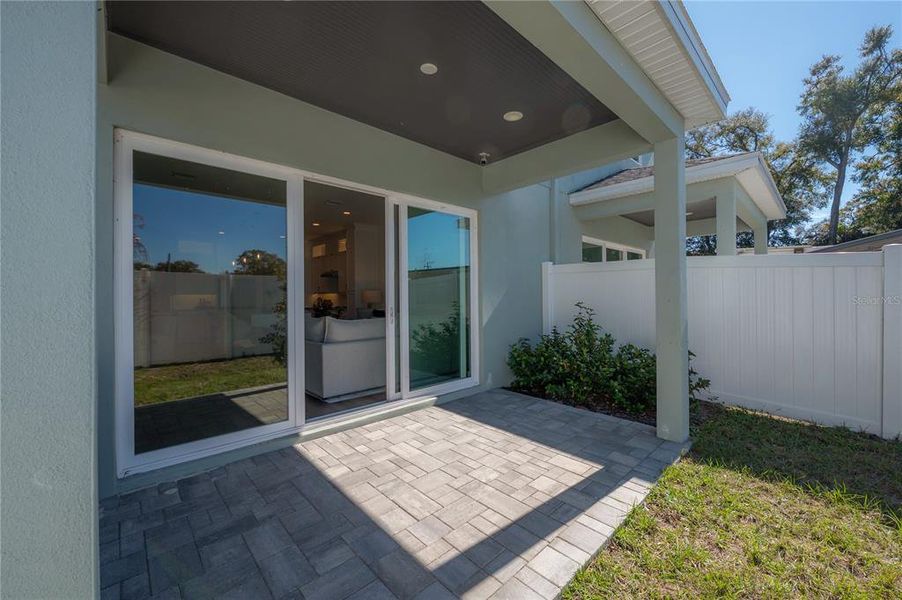 Exterior details and patio area of a home in , Tampa (Image 26). Exterior details and patio area of a home in , Tampa (Image 26).