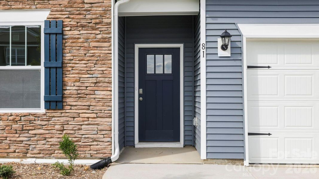 Exterior details and patio area of a home in Tap Root Farms, Fletcher (Image 17). Exterior details and patio area of a home in Tap Root Farms, Fletcher (Image 17).