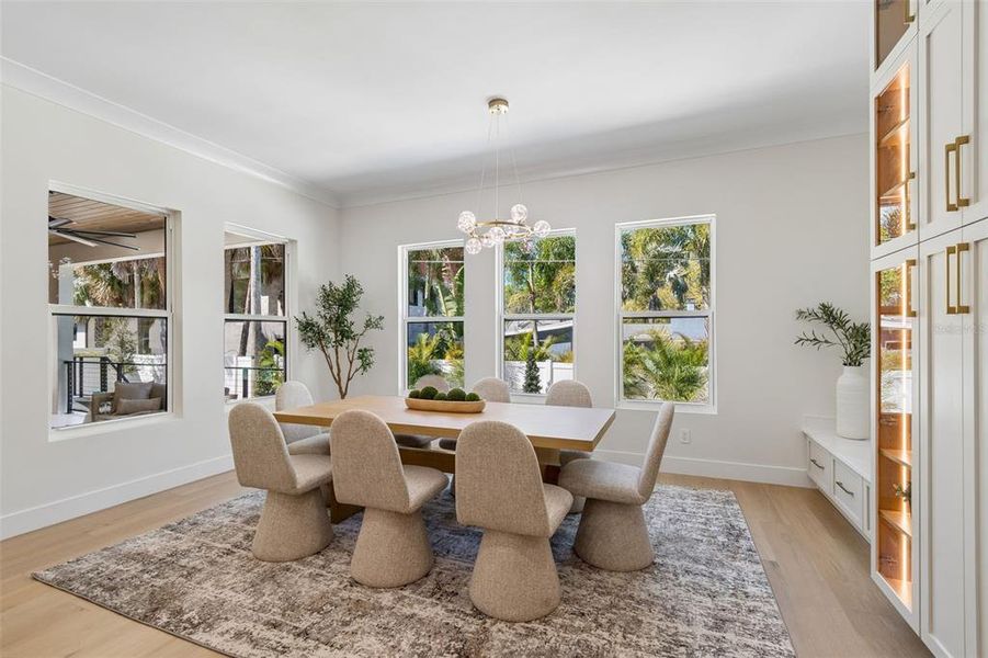 Furnished interior view inside a new home in , Tampa (Image 18).