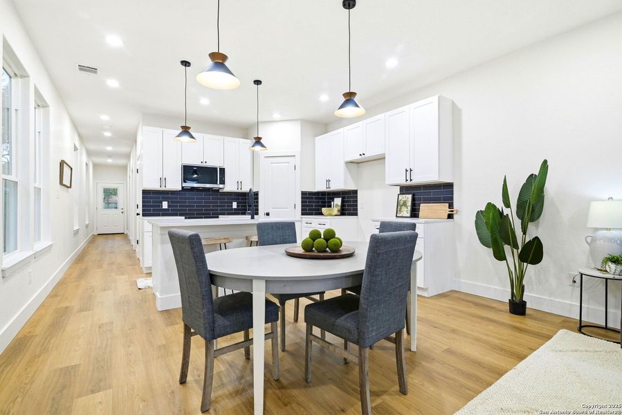 Furnished interior view inside a new home in , San Antonio (Image 12).