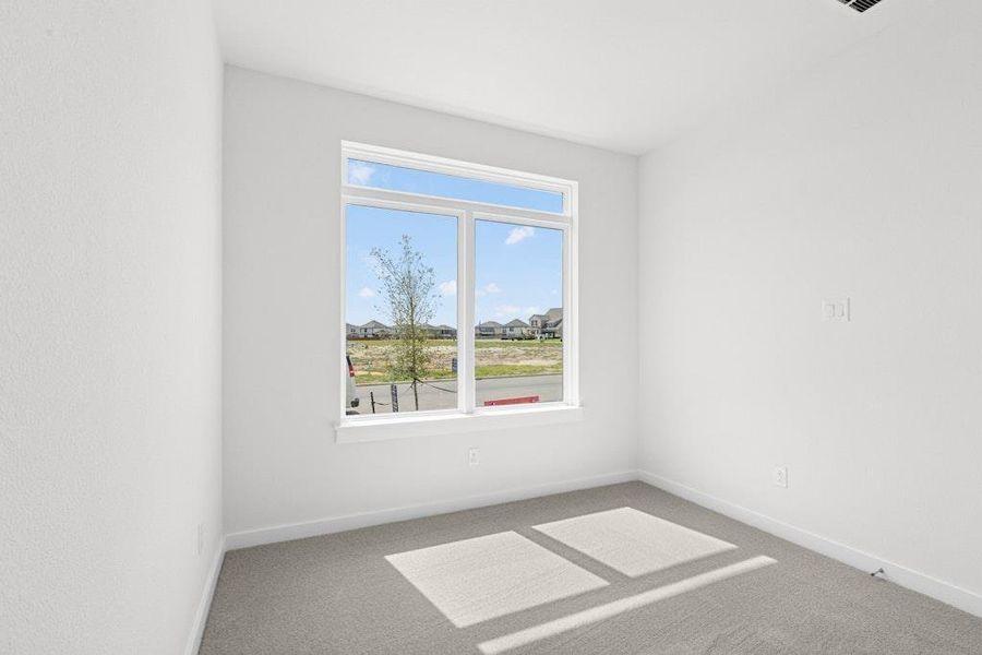 Spacious, unfurnished interior of a new home in Santa Rita Ranch, Liberty Hill (Image 15). Spacious, unfurnished interior of a new home in Santa Rita Ranch, Liberty Hill (Image 15).
