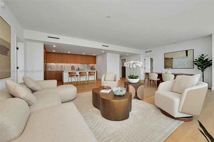Furnished interior view inside a new home in , Bay Harbor Islands (Image 27). Furnished interior view inside a new home in , Bay Harbor Islands (Image 27).